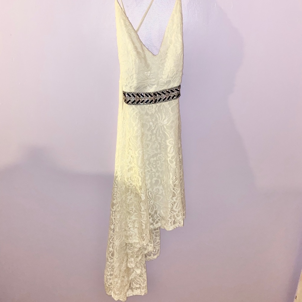 FE Forever Strapped Dress With Silver Belt
